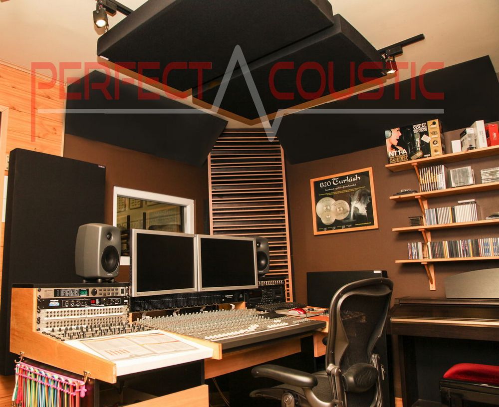 Dekorativer raumakustik absorbator-Studio akustik-Management.