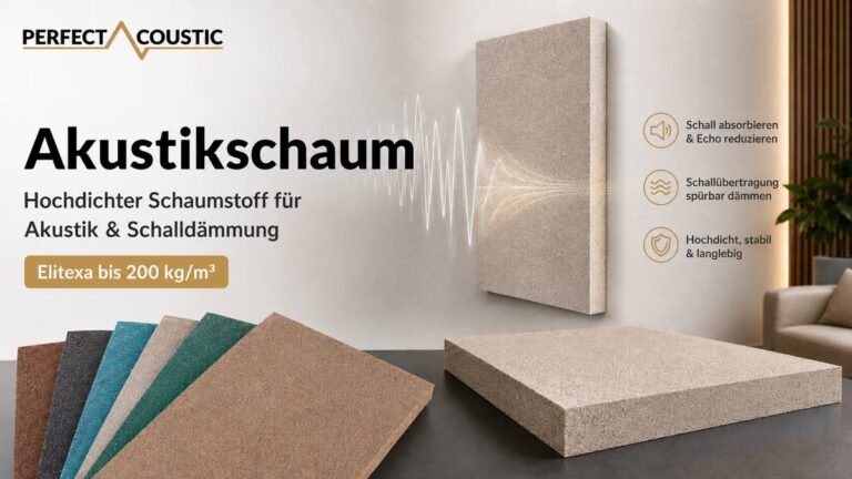 Akustikschaum – Illustration