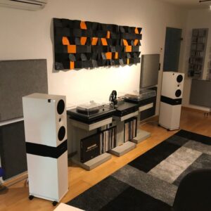 Art-Akustikdiffusor – 60 × 60 × 6 cm – im HiFi-Hörraum für ein ausgewogenes Klangbild Art-Akustikdiffusor – 60 × 60 × 6 cm – im HiFi-Hörraum für ein ausgewogenes Klangbild