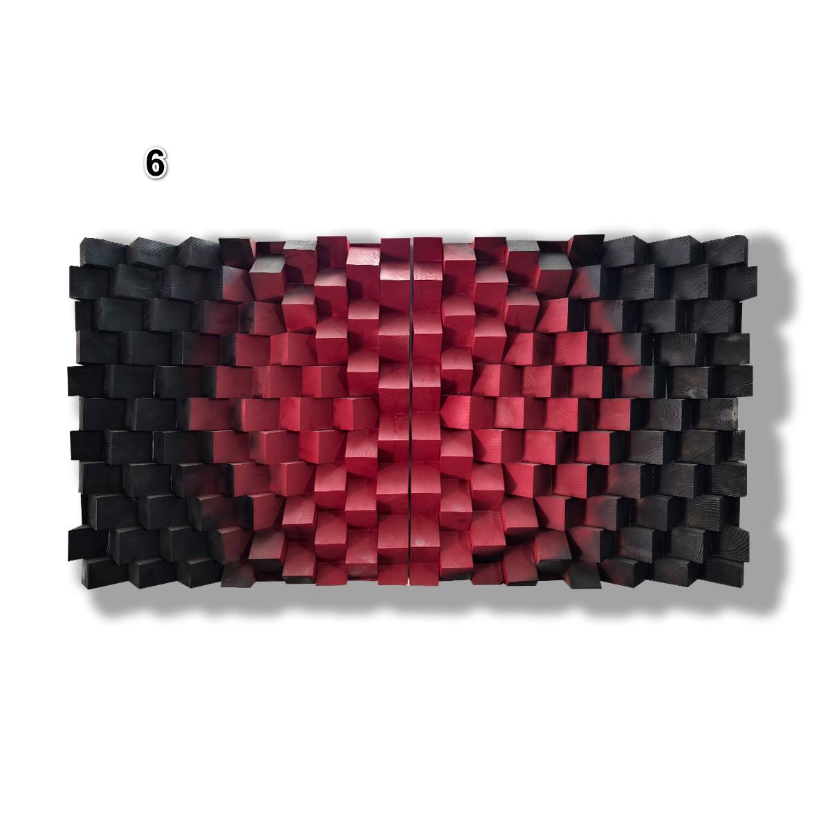 Design-Wandplatte mit Diffusor – 140 x 70 x 7 cm