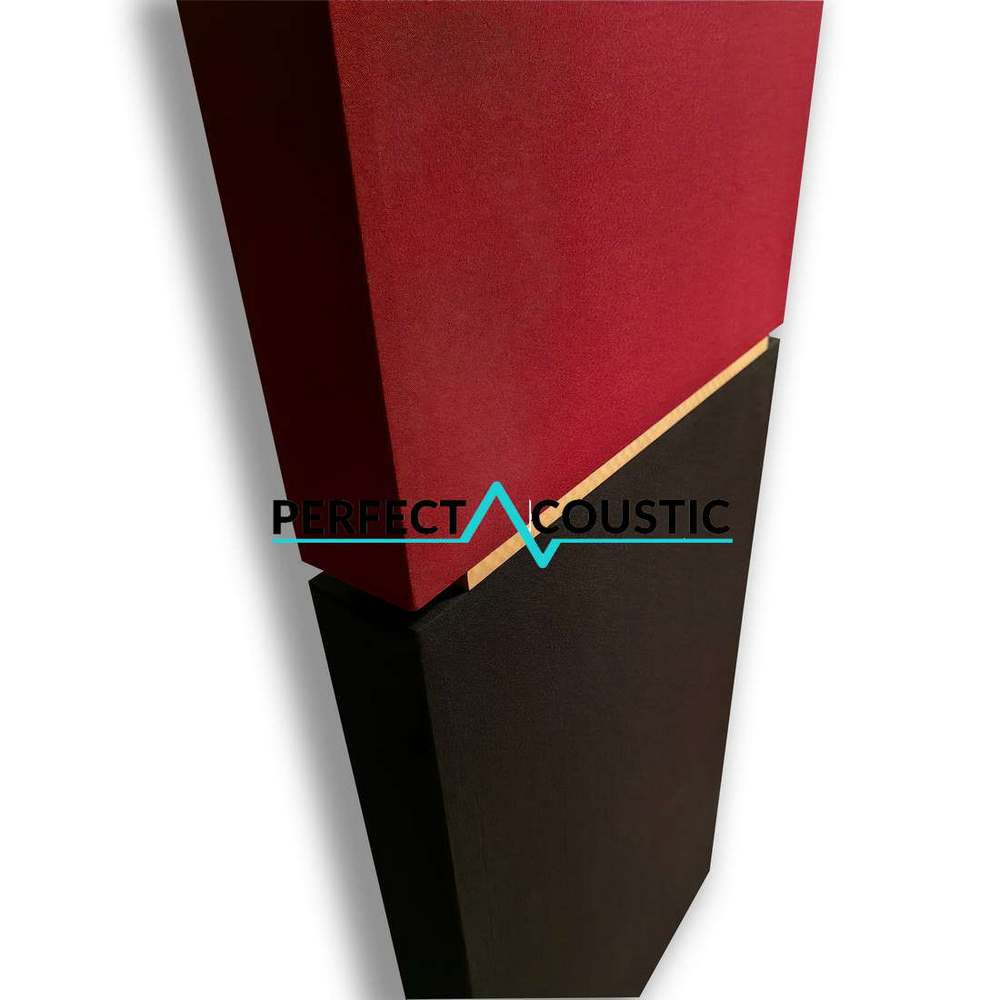 Premium-Bassabsorber mit doppelter Holzmembran- Einfaches-Stapeln-mit-Schienen 55-