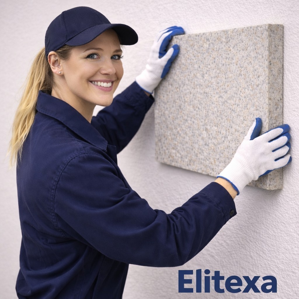 Elitexa Schalldämmplatte – innendämmung wand - Abbildung dient nur zur Veranschaulichung