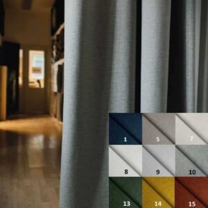 Ross – Raumteiler in Vorhangform – schlicht, aber wirkungsvoll (Hauptbild)