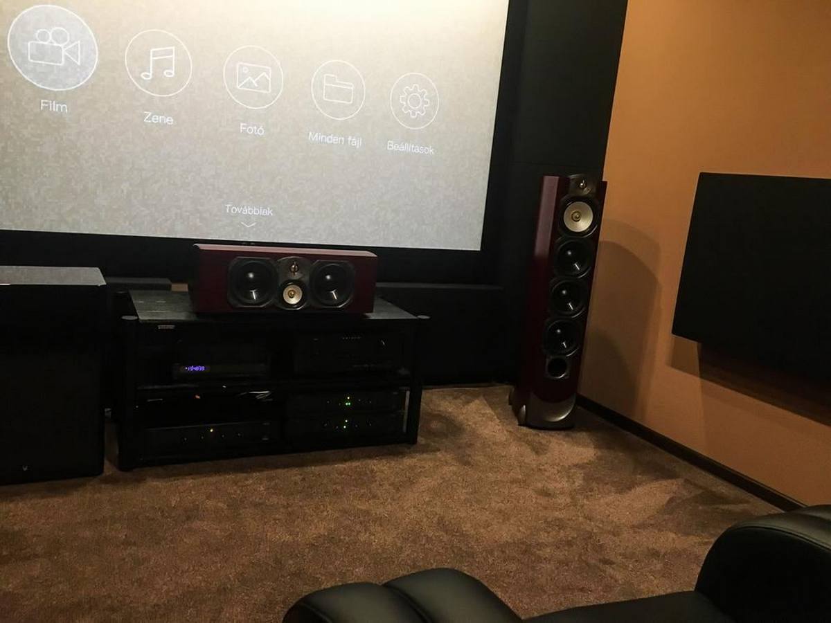 Heimkino mit Akustikpaneelen