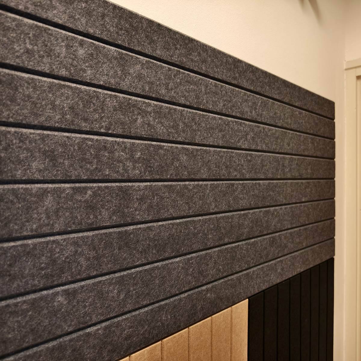 Bilnora extra dichte Filz-Schallschutzplatte, 120 × 60 × 0,9 cm – Grau
