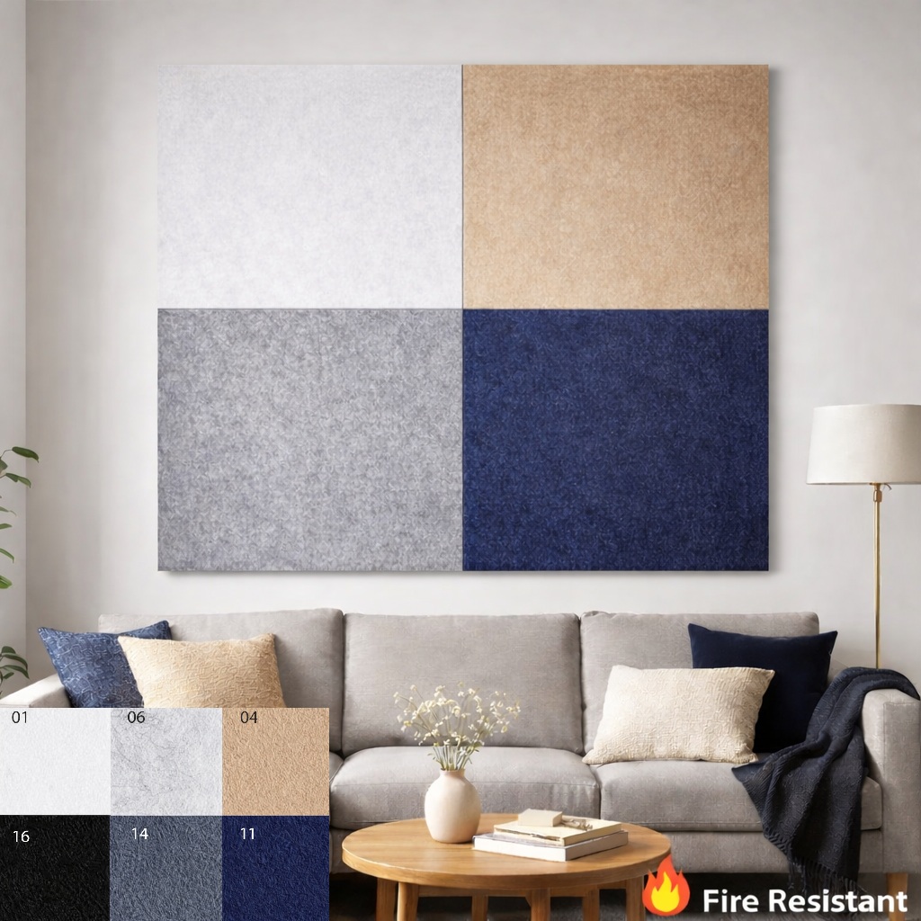 Bilnora Extra Dense filz akustikdecke - 120x120x1,2cm