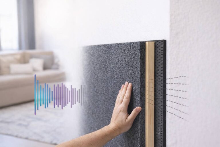 Dünne Innenwanddämmung mit Schalldämmung Wand durch mehrschichtiges Wand Schalldämmmaterial