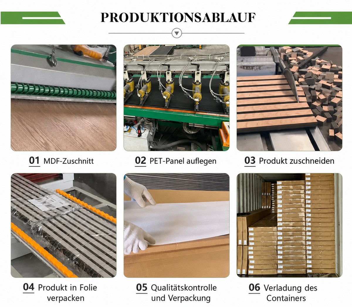 Wie wird es hergestell - FREJA Deckenpaneel 240 × 60